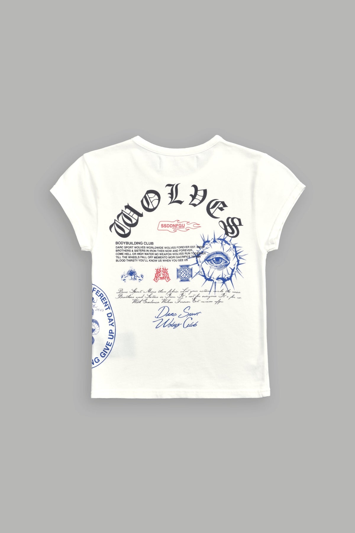 Wolves Club Forever "Baby" Tee in Cream - imagem 4