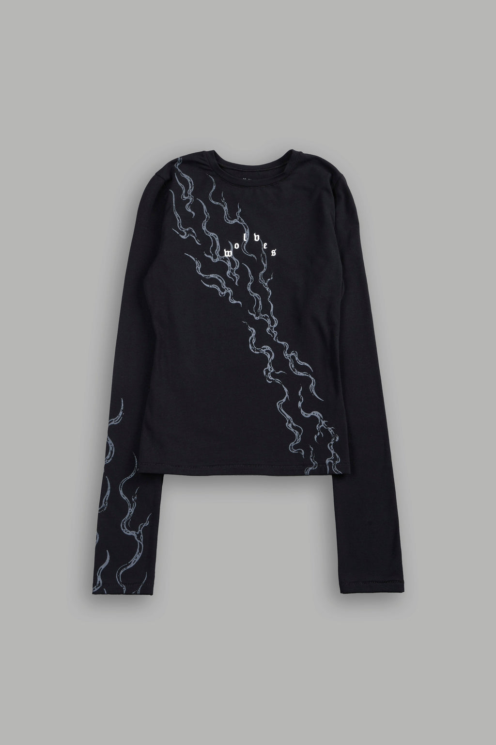 Infernal Pyramid Eden Ls Tee in Black — imagem 8