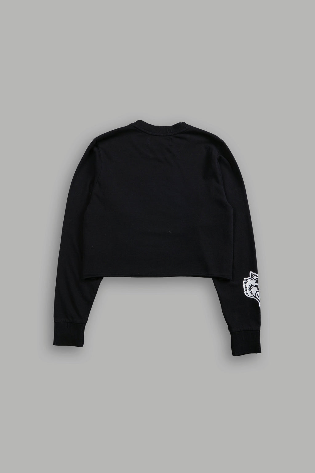 SSDDNFGU FRVR "Premium" Cropped L/S Tee in Black — imagem 2