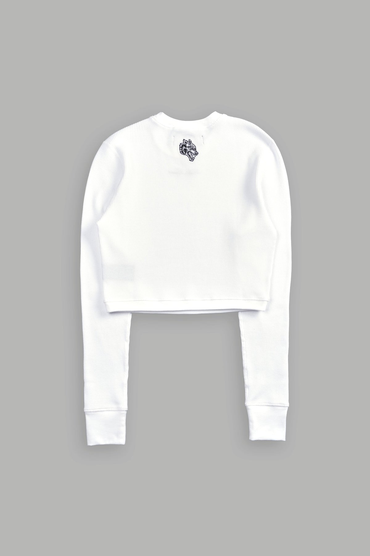 Conquer Cropped Thermal LS in White - imagem 4