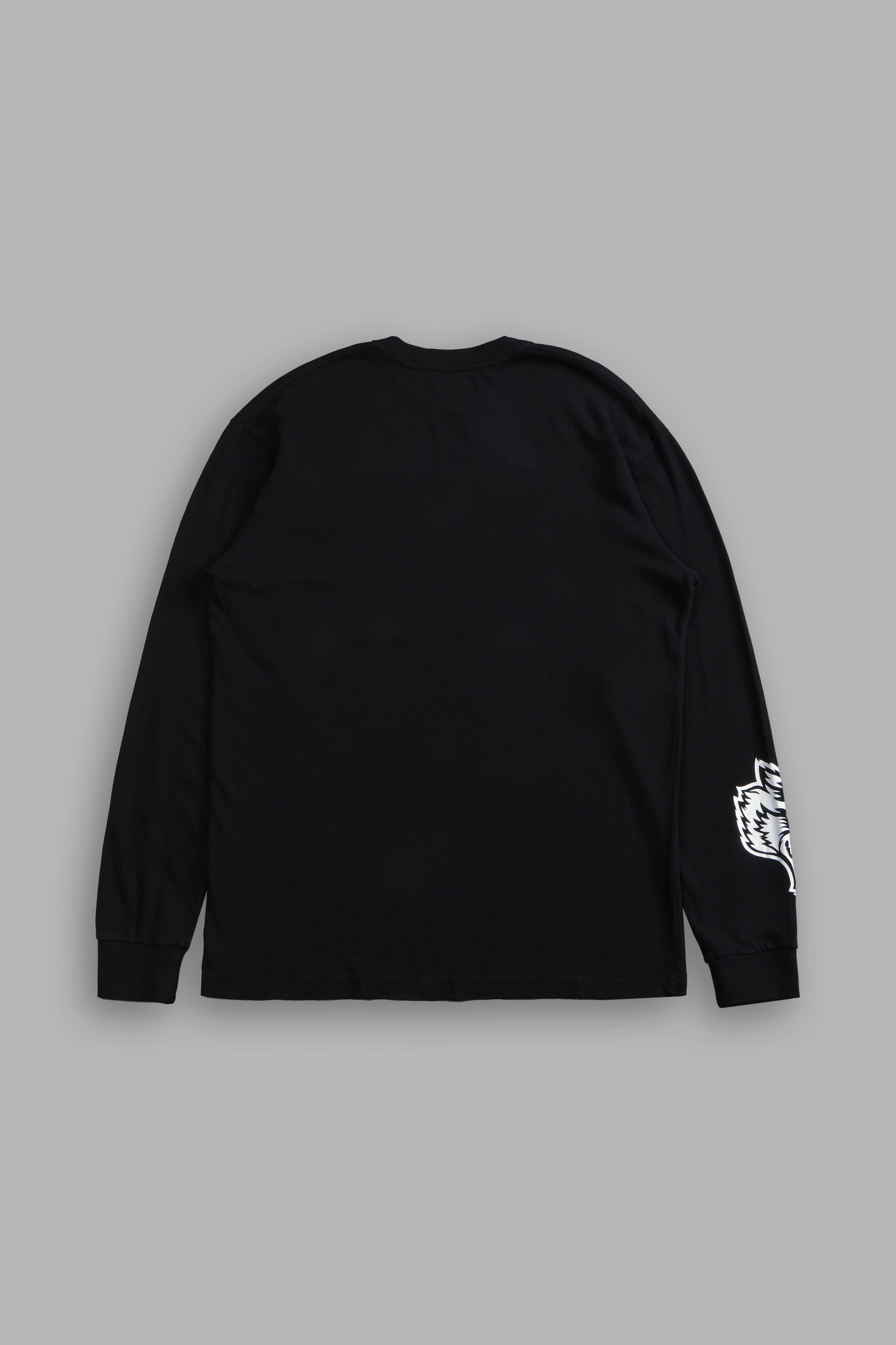 Wolf Chopper "Premium" L/S Tee in Black