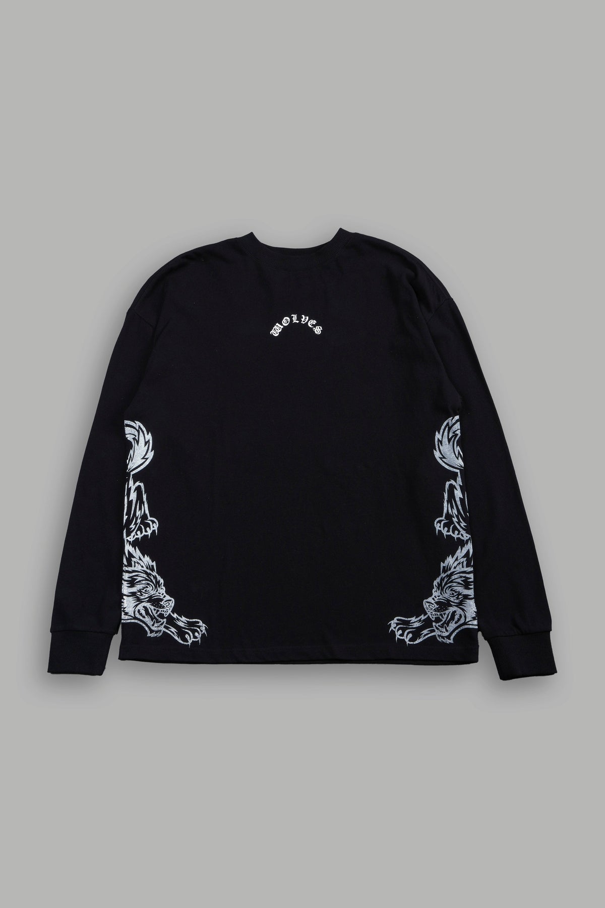 She Wolf Pack Premium Ls Tee In Black - imagem 4