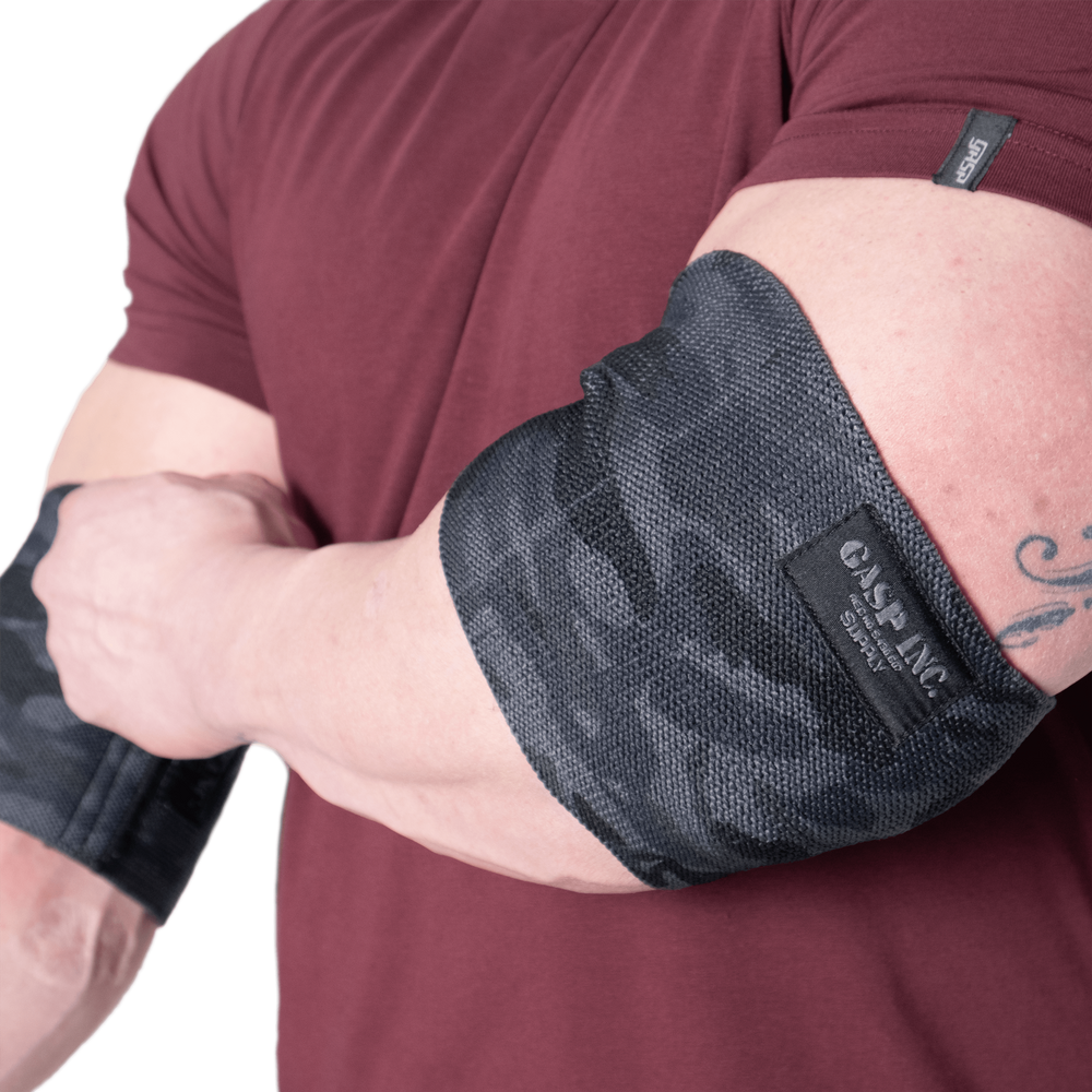 Heavy Duty Elbow Sleeves - Dark Camo - imagem 1