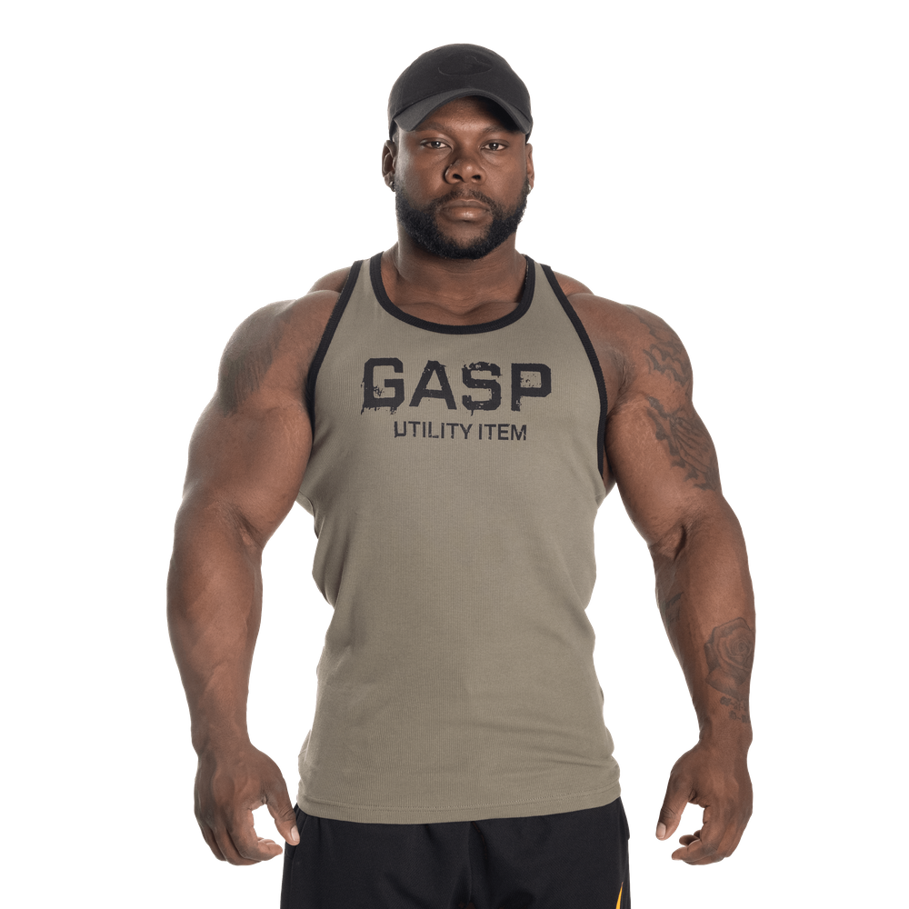Ribbed T-back - Washed Green - imagem 1