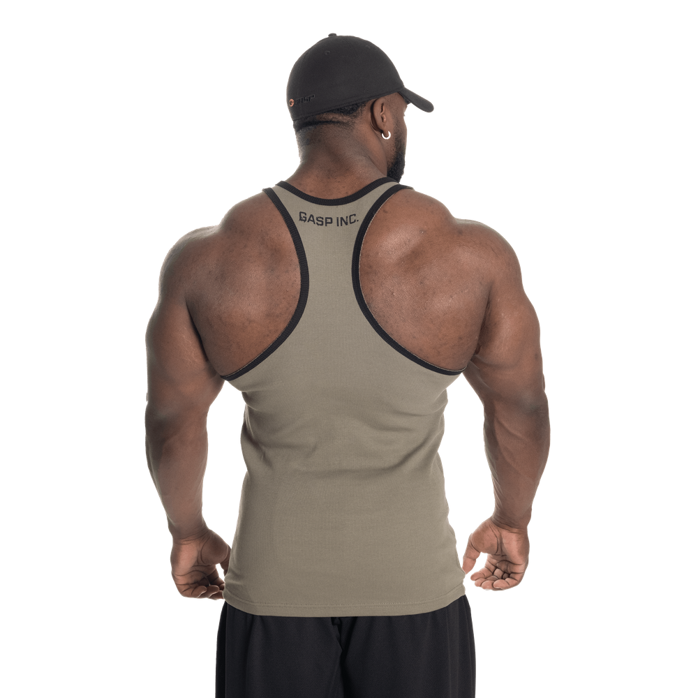 Ribbed T-back - Washed Green - imagem 2