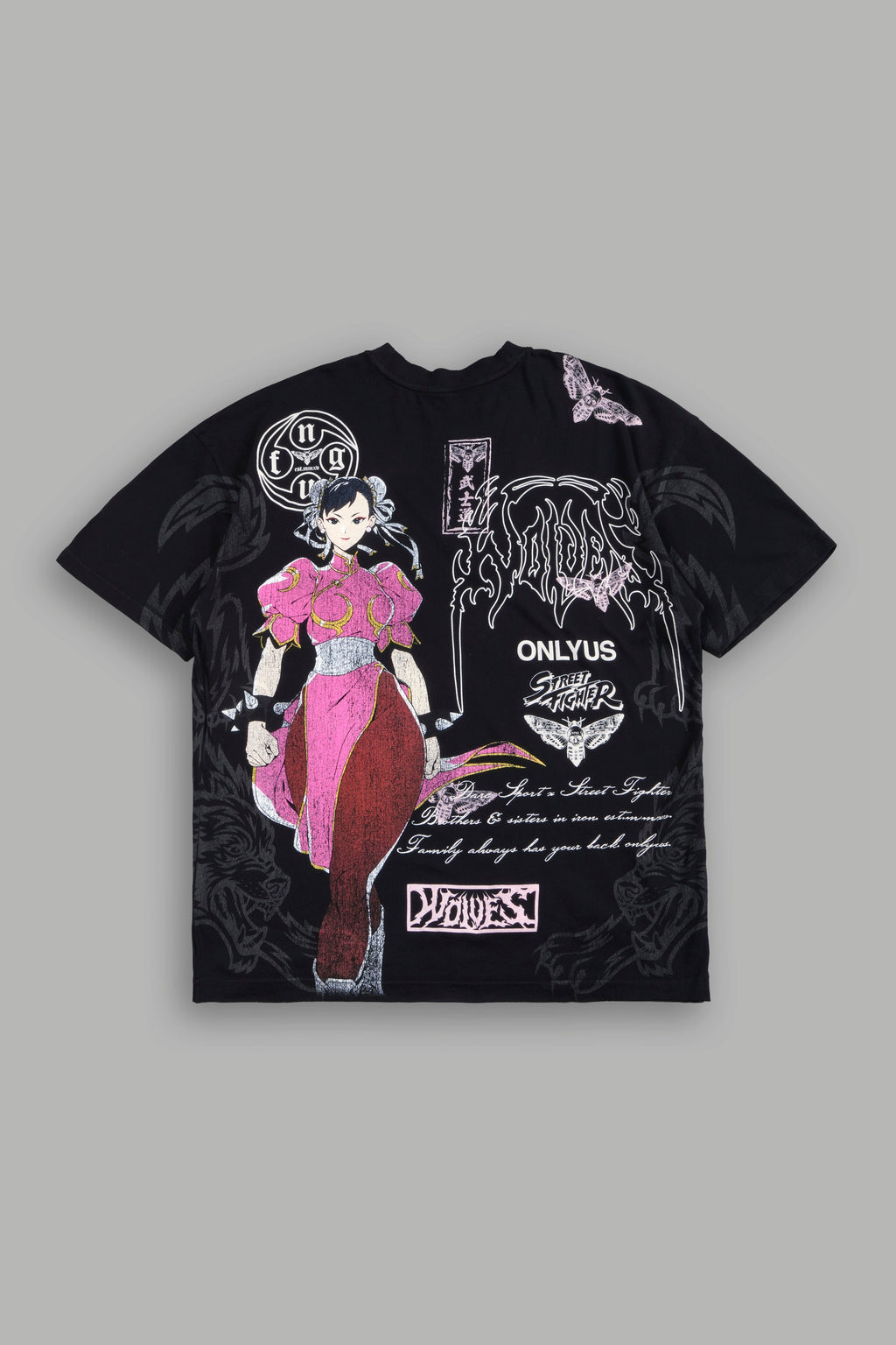 Ascension Premium Oversized Tee In Black - imagem 1