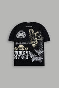 Hollow Virtue "Premium" Oversized Tee in Black — imagem 1
