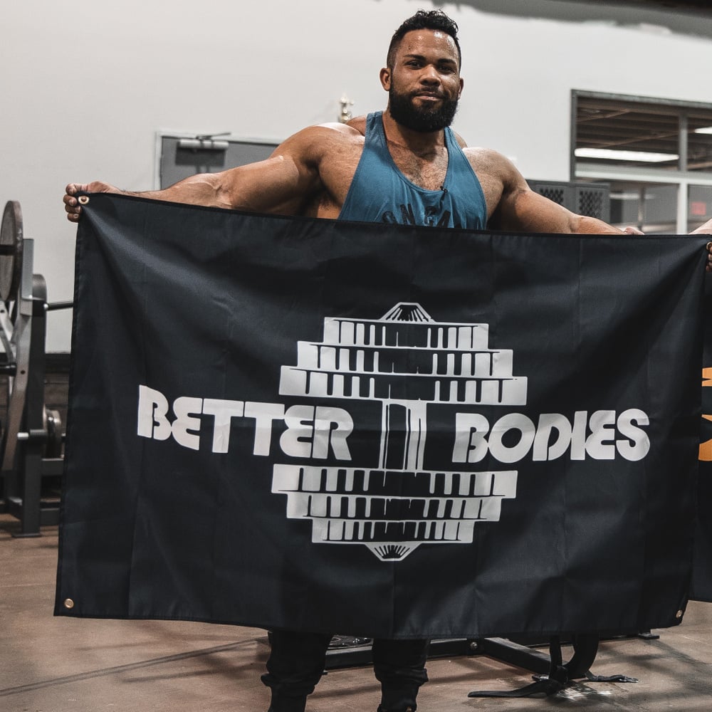 Better Bodies Gym Flag - Black - imagem 1
