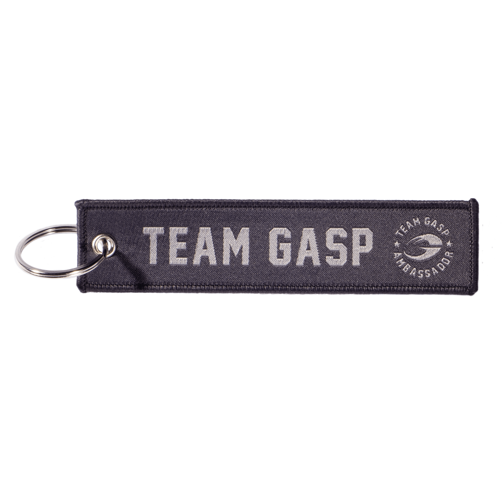 GASP Ambassador Keyring - Black/Grey - imagem 1