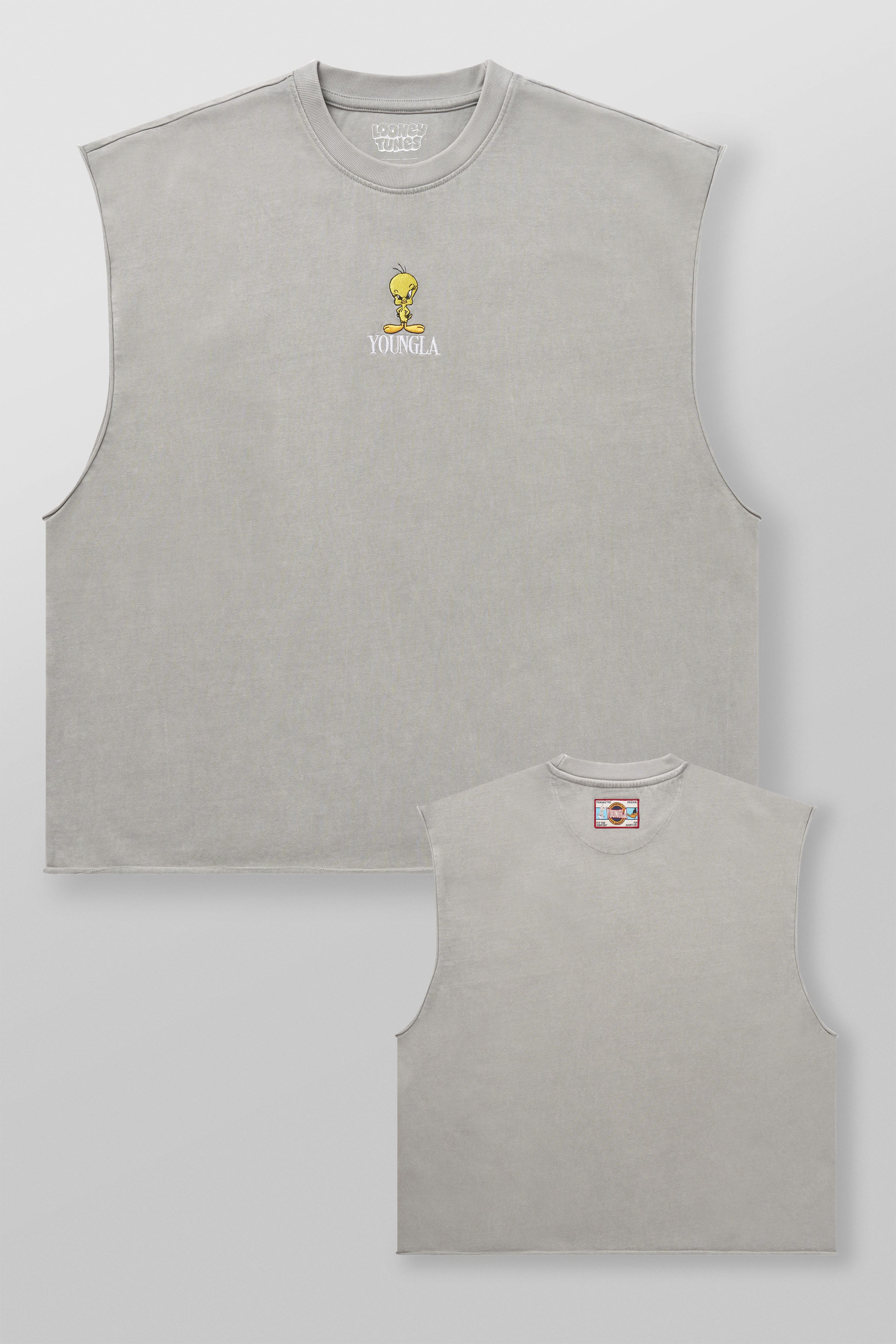3107 - Looney Tunes Embroidered Cut-offs — imagem 10