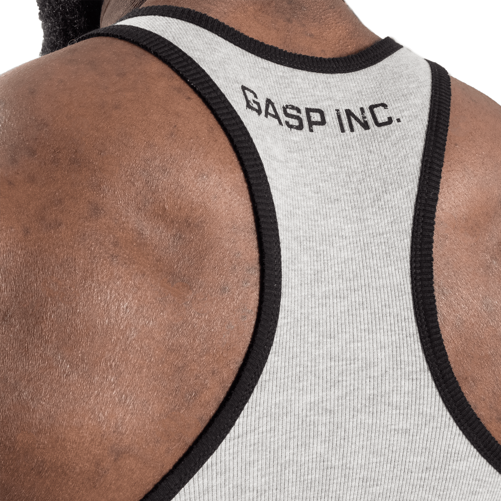 Ribbed T-back - Grey Melange - imagem 6