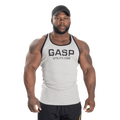 Ribbed T-back - Grey Melange - imagem 1