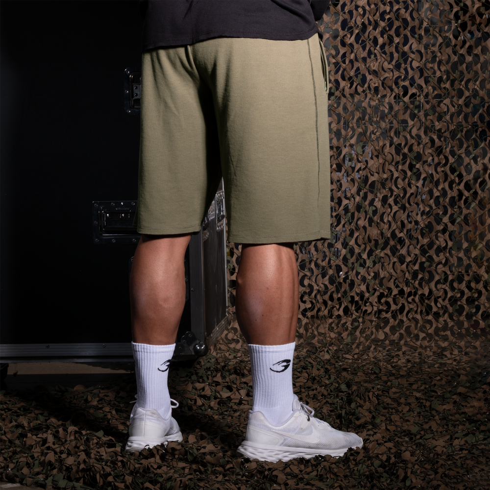 Thermal Shorts 11.5" - Washed Green - imagem 3