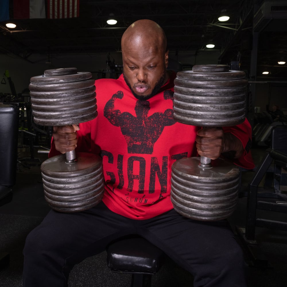 Giant Killer Iron Thermal Tee - Chili Red - imagem 1