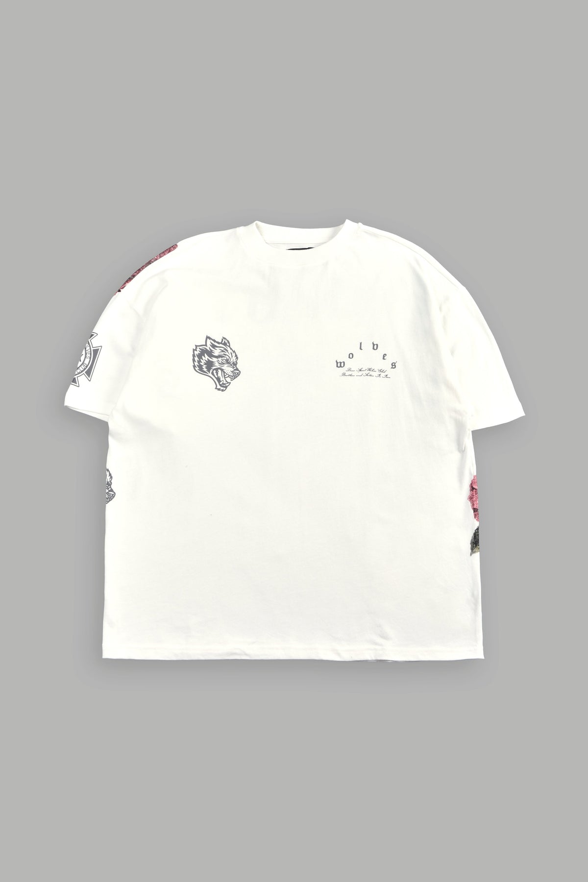 Darc Corazon Premium Oversized Tee In Cream