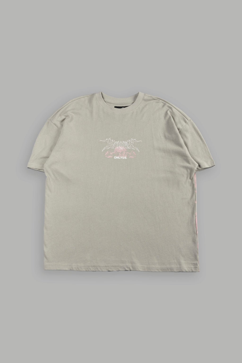 Wolves Bodybuilding Club Premium Tee In Cactus Gray - imagem 3