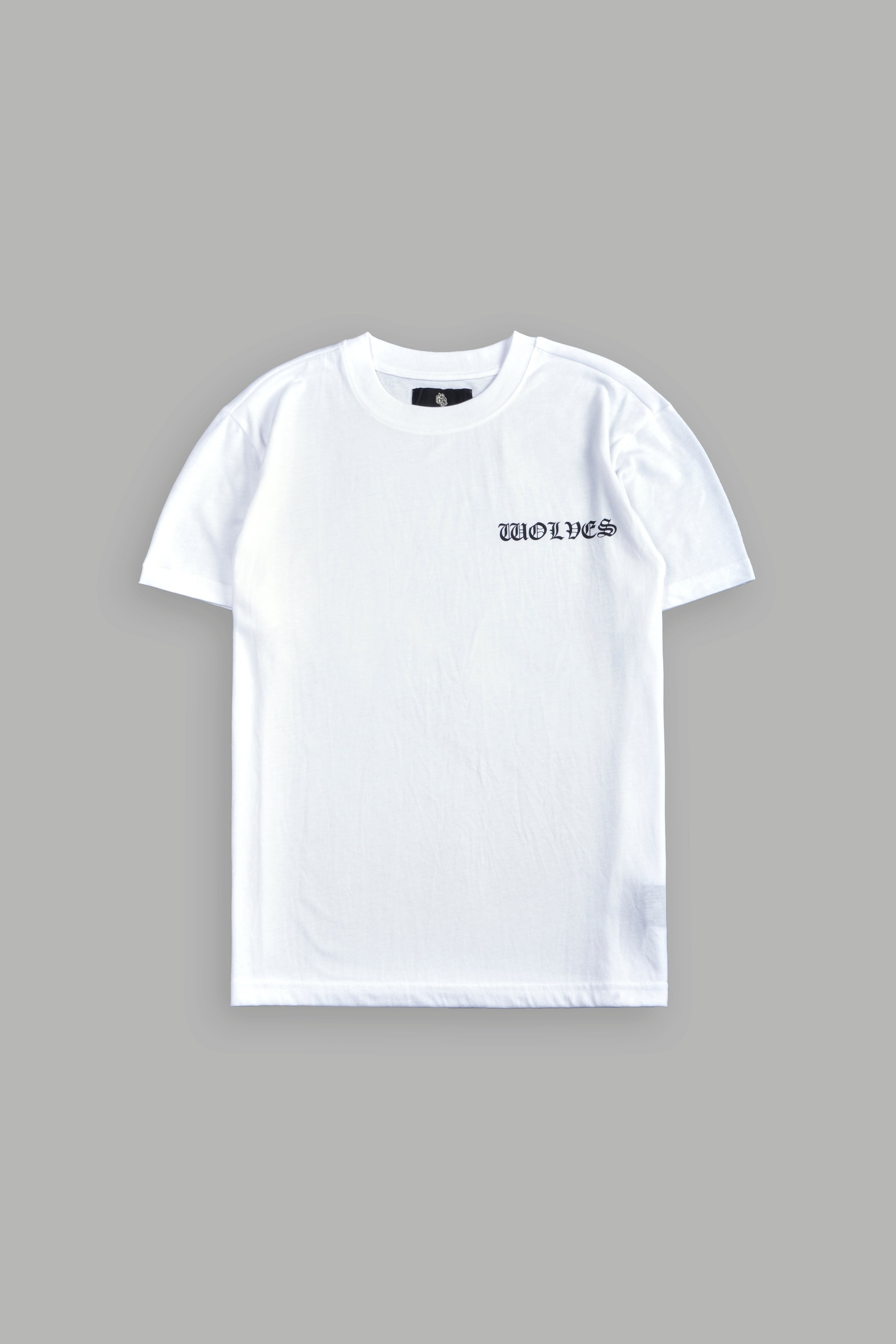 Iron Wolves Code "J. Dean" Premium Tee in White — imagem 1
