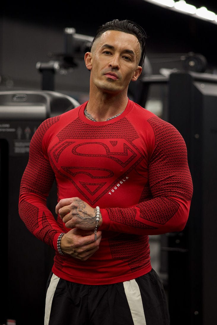 8066 - Superman Compression Longsleeves — imagem 5