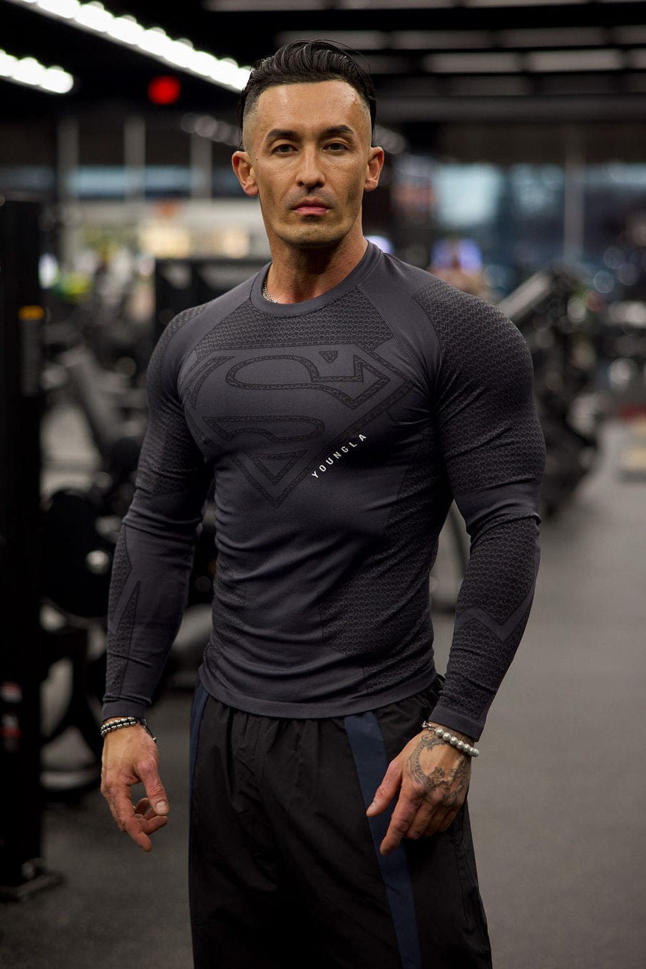 8066 - Superman Compression Longsleeves — imagem 6
