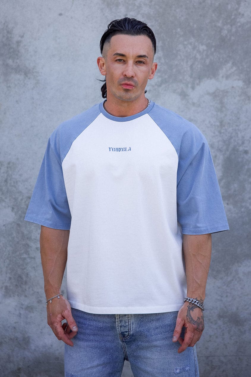 4139 - Oversized Baseball Tees — imagem 1