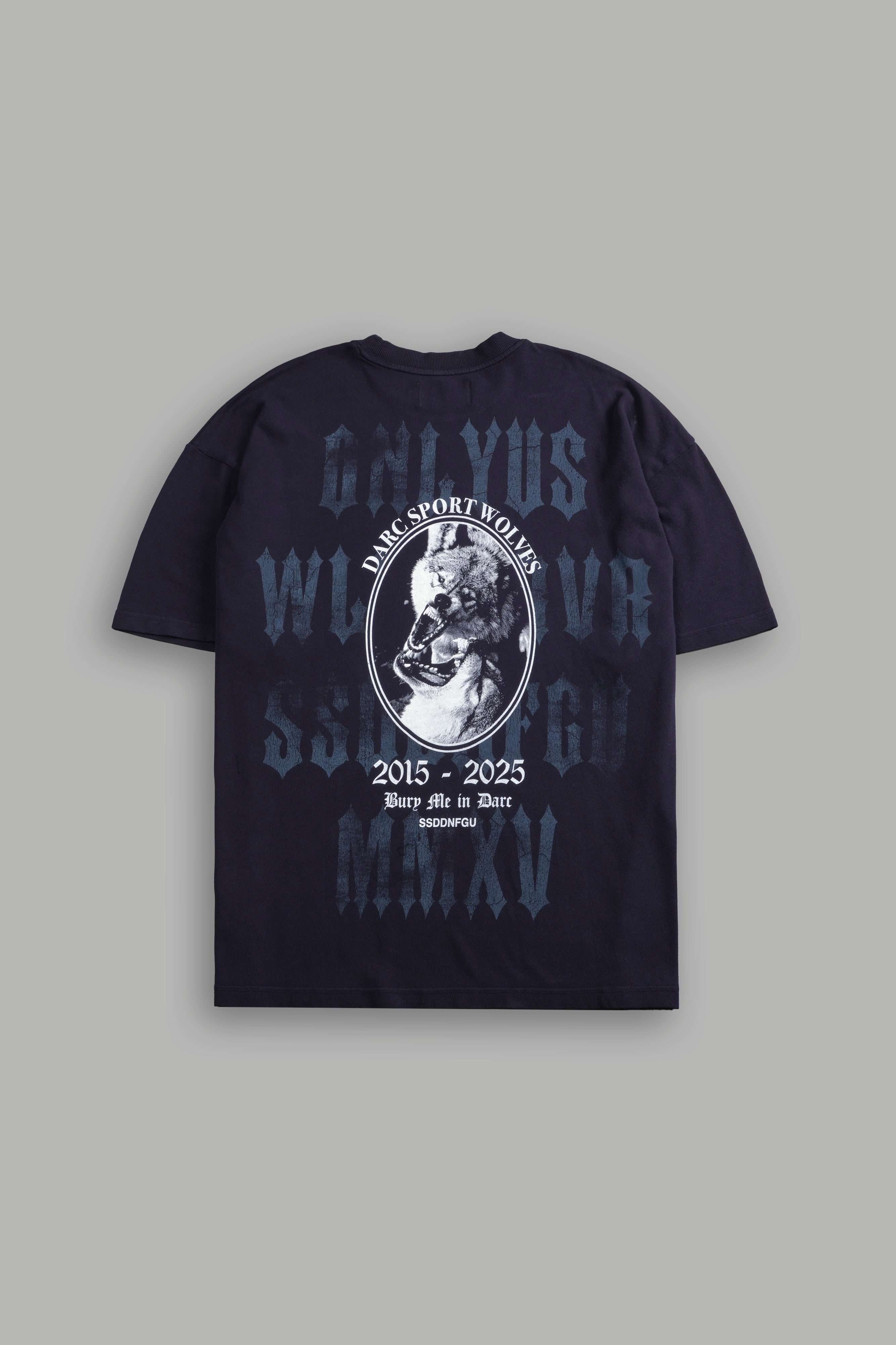 Wolf Blood "Premium" Oversized Tee in Nightshade — imagem 1
