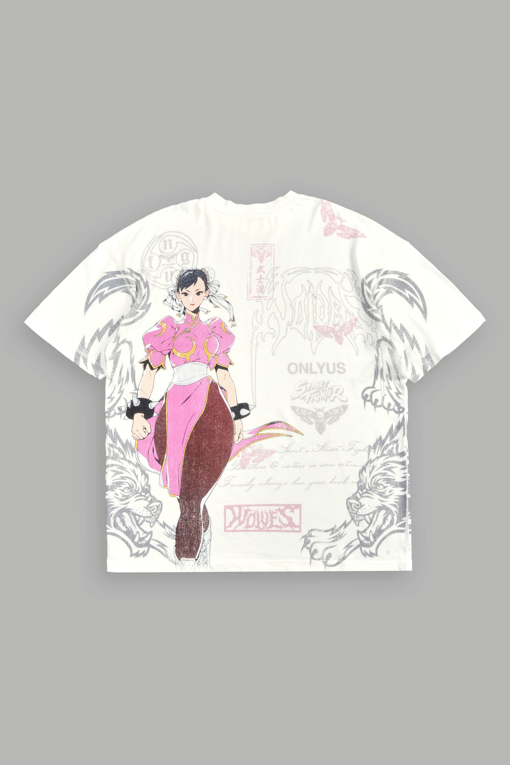 Ascension Premium Oversized Tee In Cream - imagem 1