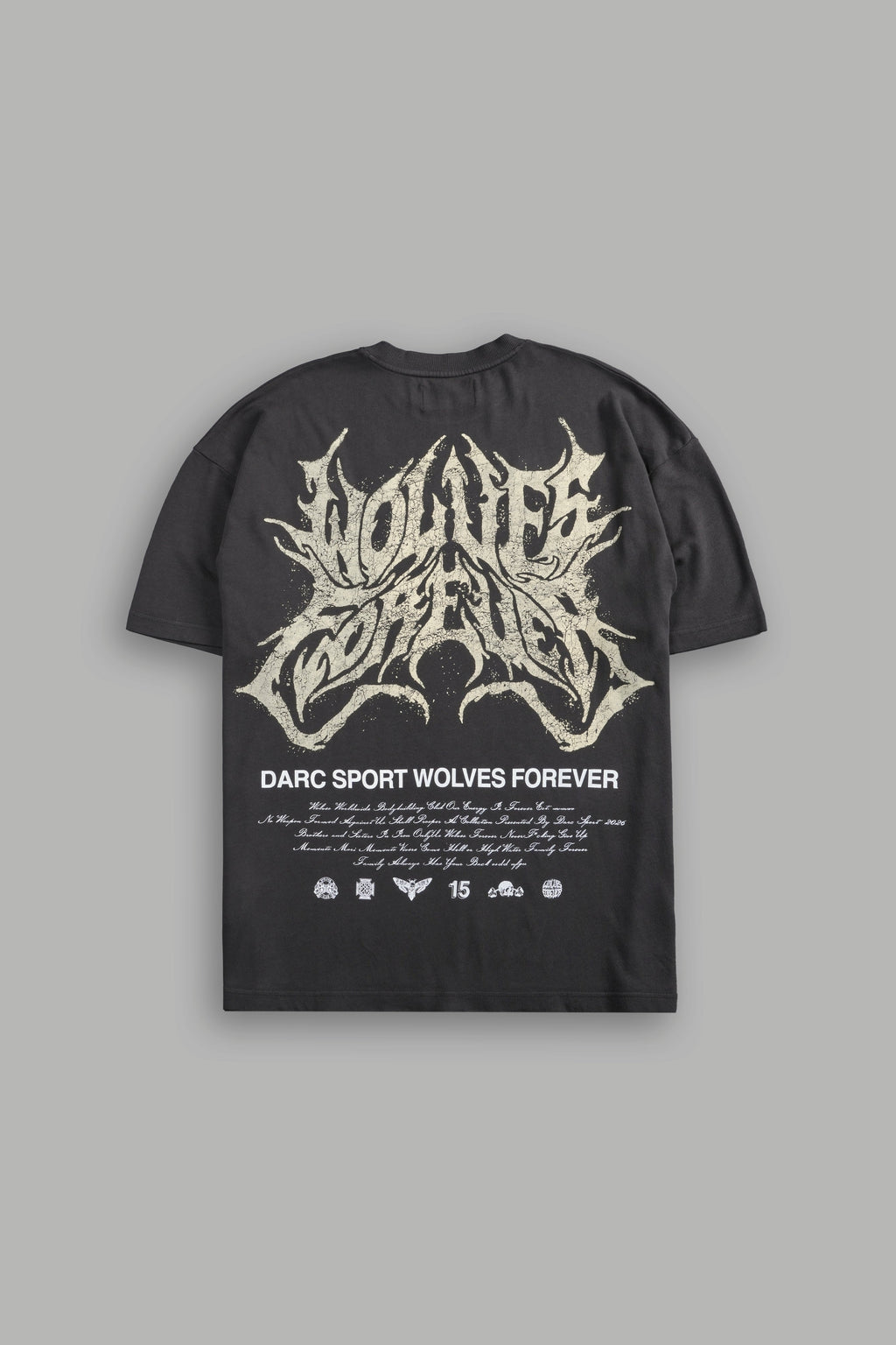 Sheer Loyalty "Premium" Oversized Tee in Wolf Gray — imagem 1