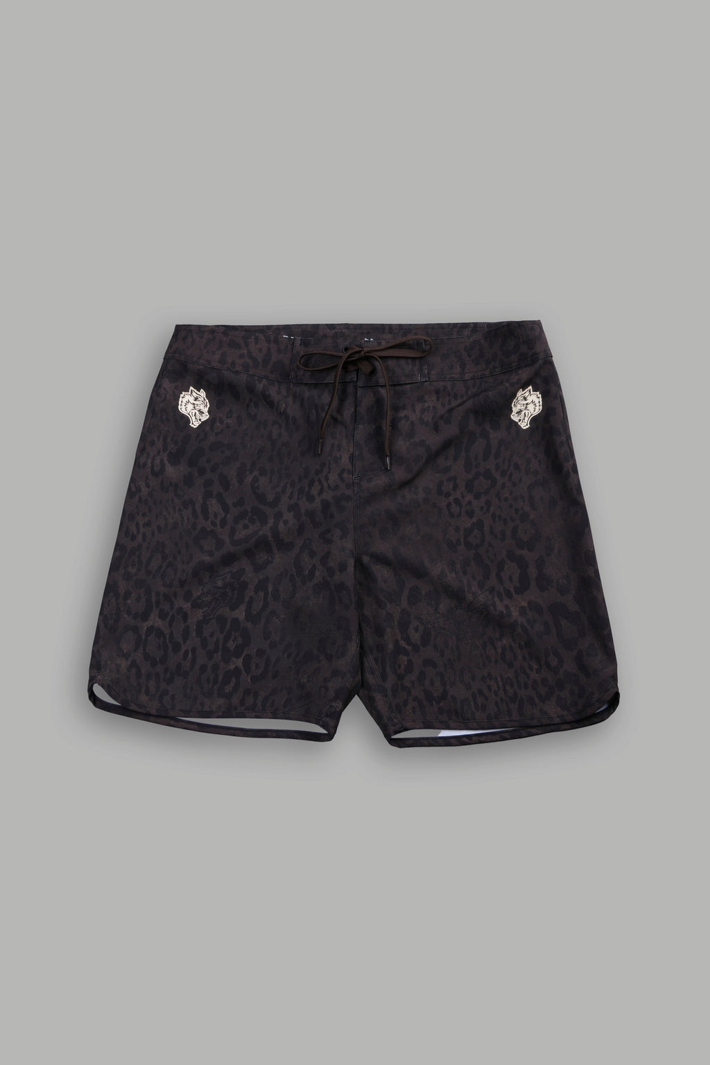 Dual Pyramid 7.5 No Weapon Stage Shorts in Darc Brown Leopard
