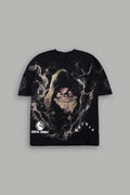 Scorpion Fire Premium Oversized Tee in Black — imagem 1