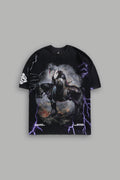 Elysium "Premium" Oversized Tee in Black — imagem 1