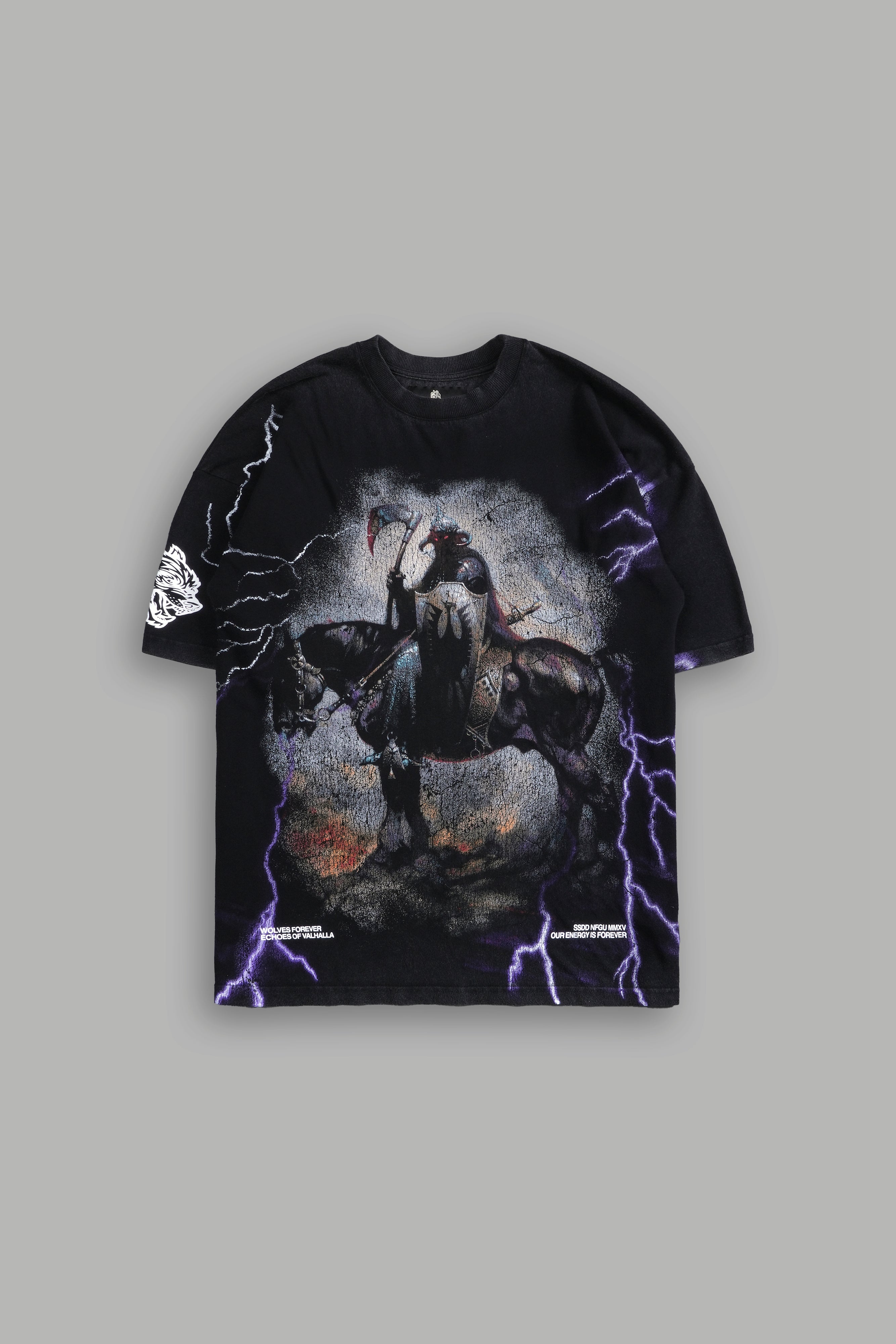 Elysium "Premium" Oversized Tee in Black — imagem 1