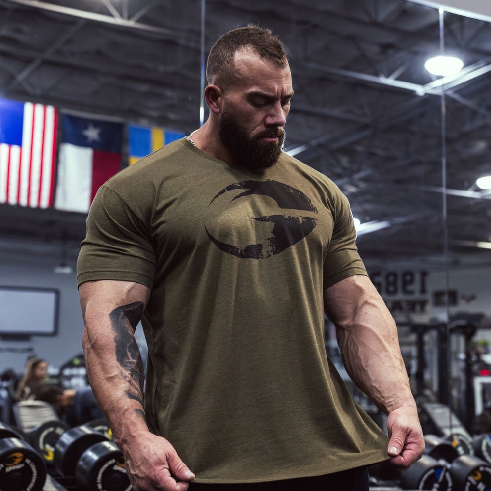 Cadet Tee - Army Green Melange - imagem 1
