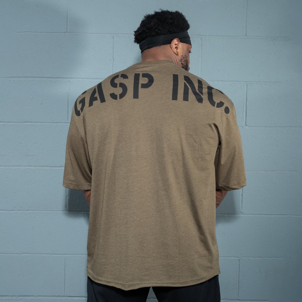 Division Iron Tee - Army Green Melange - imagem 3