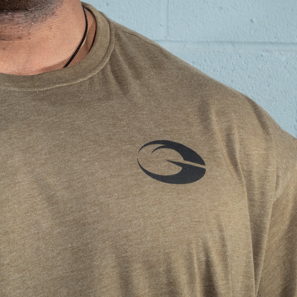 Division Iron Tee - Army Green Melange - imagem 4