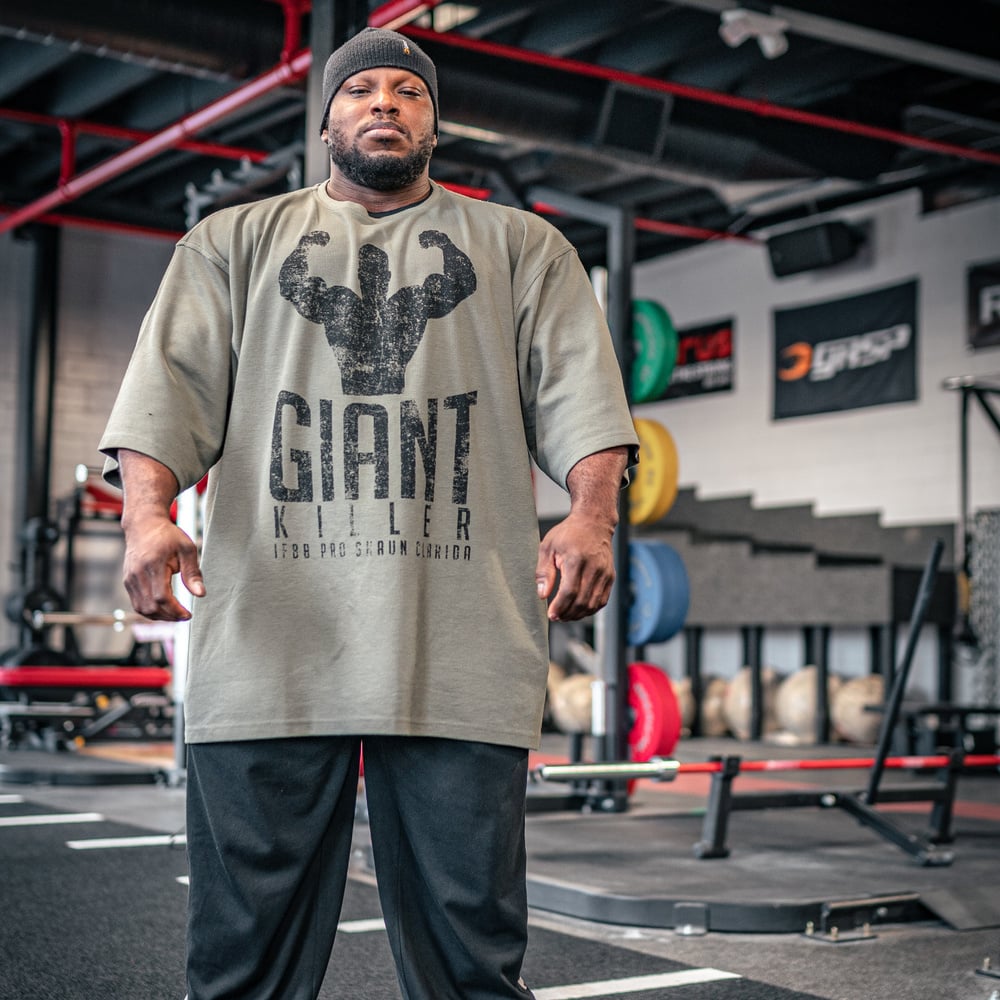 Giant Killer Iron Thermal Tee - Washed Green - imagem 1