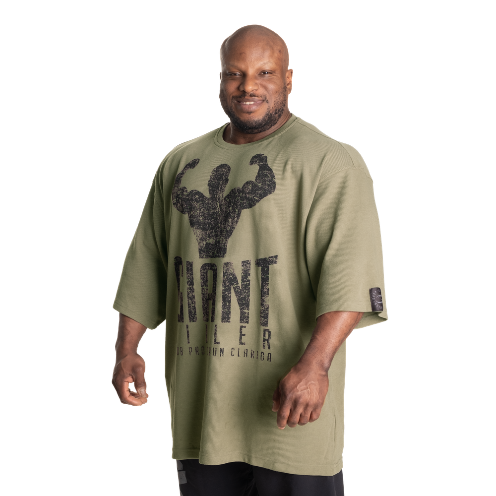 Giant Killer Iron Thermal Tee - Washed Green - imagem 4