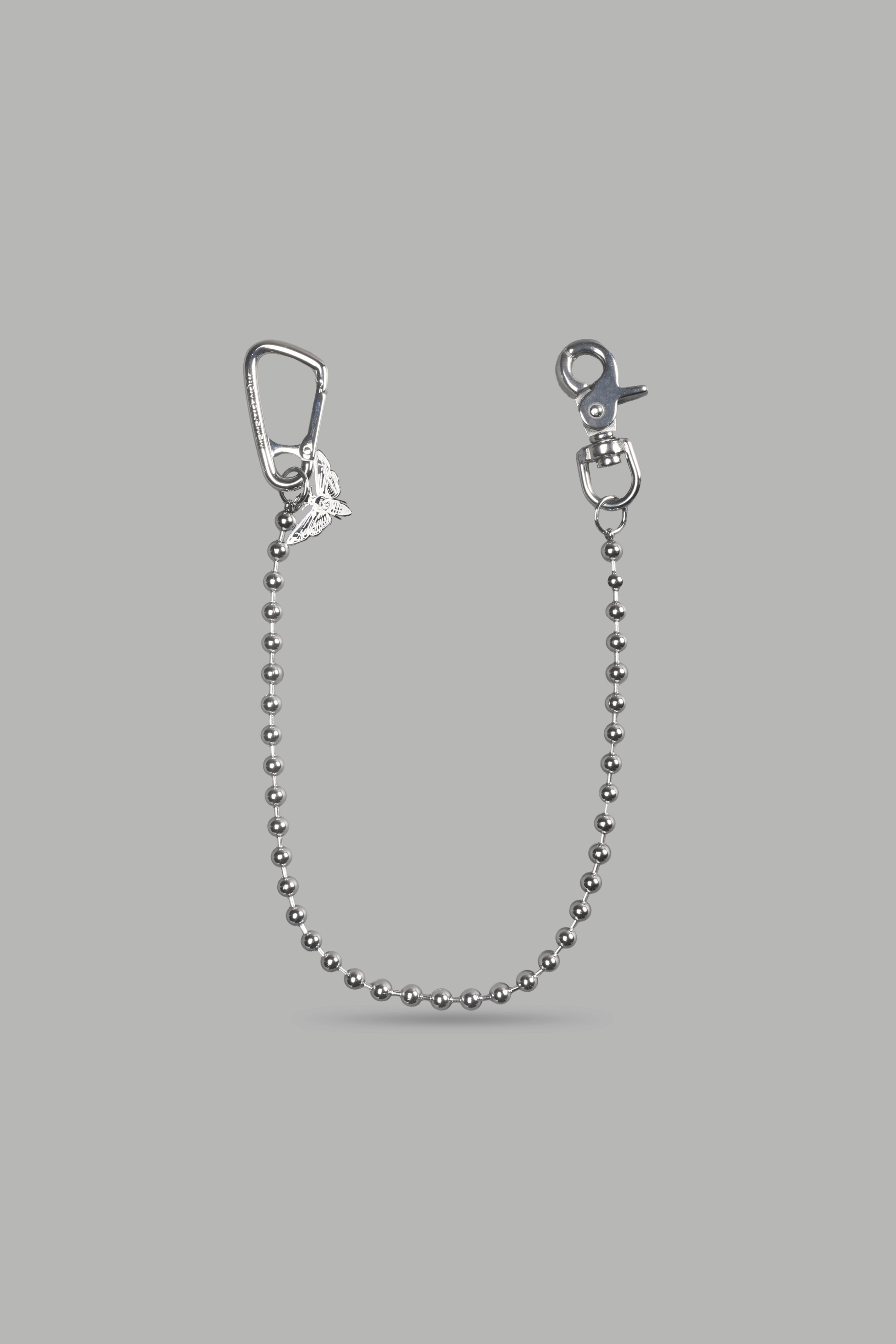 Death Moth 8mm Trouser Chain in Stainless Steel — imagem 1