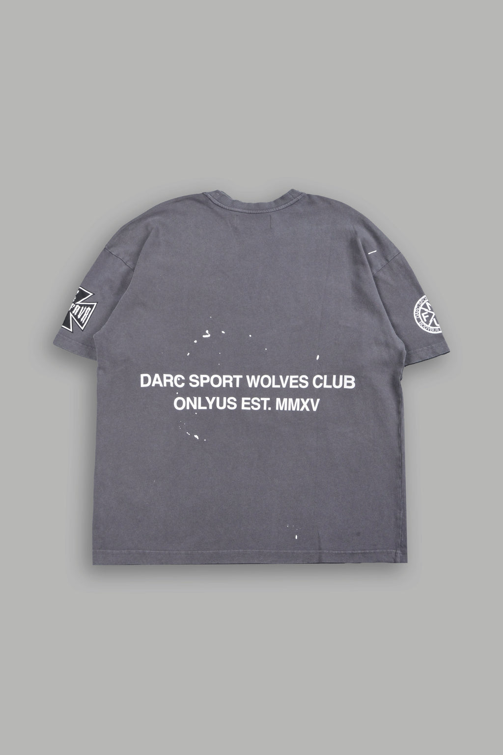 Club Core Premium Oversized Tee In Slate Gray - imagem 3