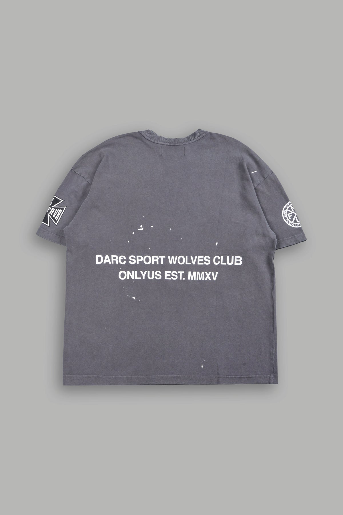 Club Core Premium Oversized Tee In Slate Gray - imagem 3