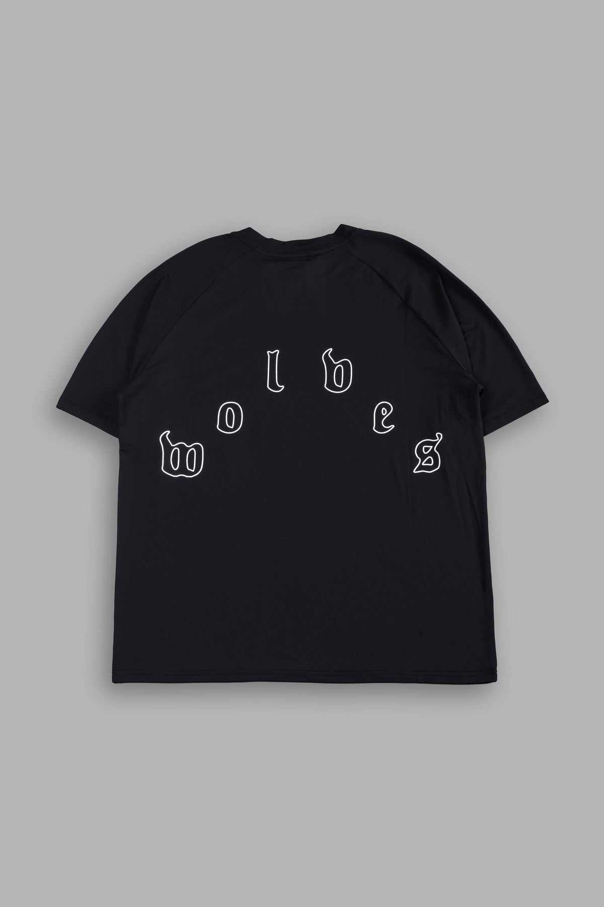 Wolves Pyramid V2 Dry Wolf Raglan Ss Tee In Black - imagem 3