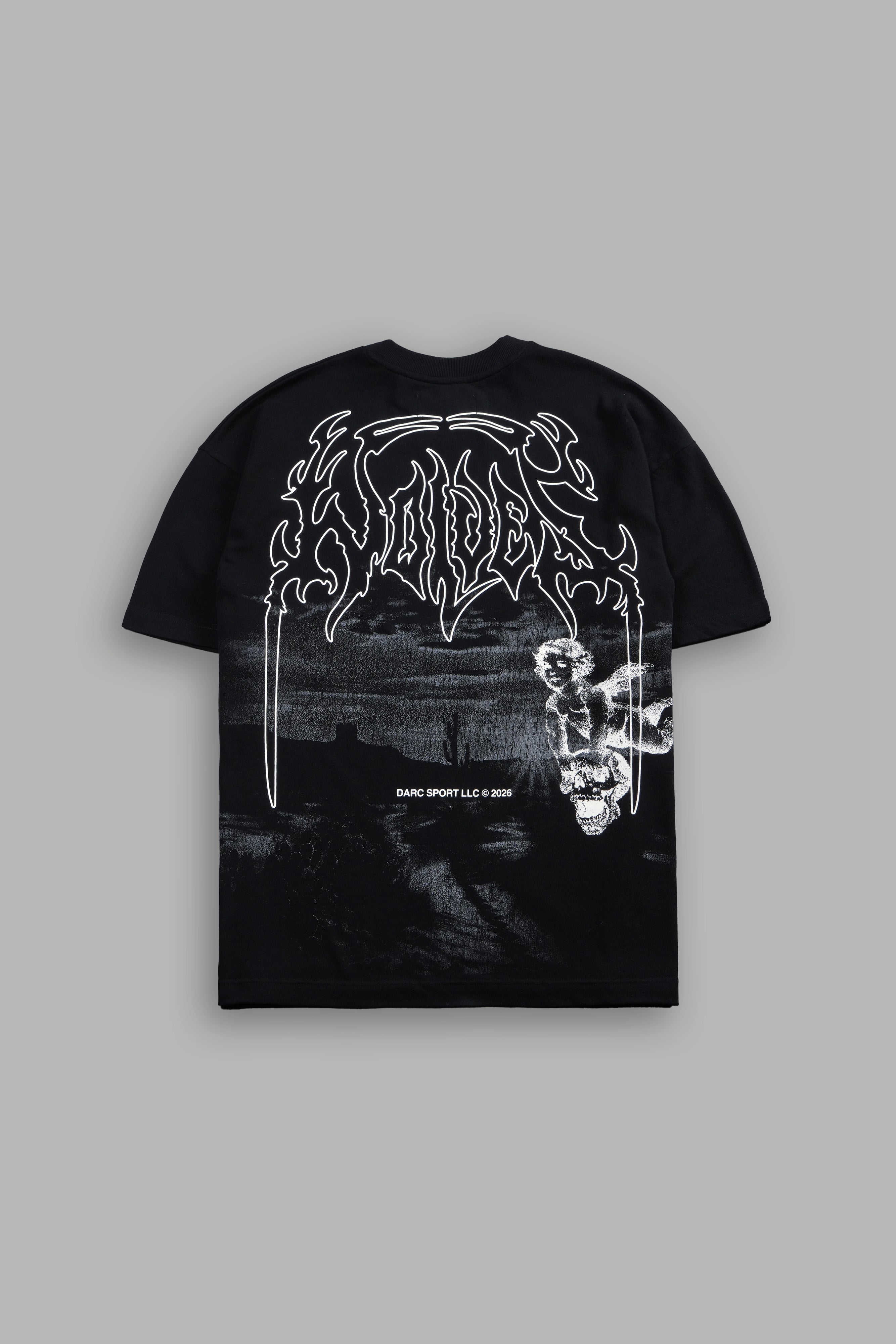Our Journey Premium Oversized Tee in Black — imagem 3