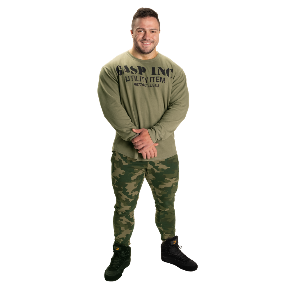 Thermal gym sweater - Washed Green - imagem 6