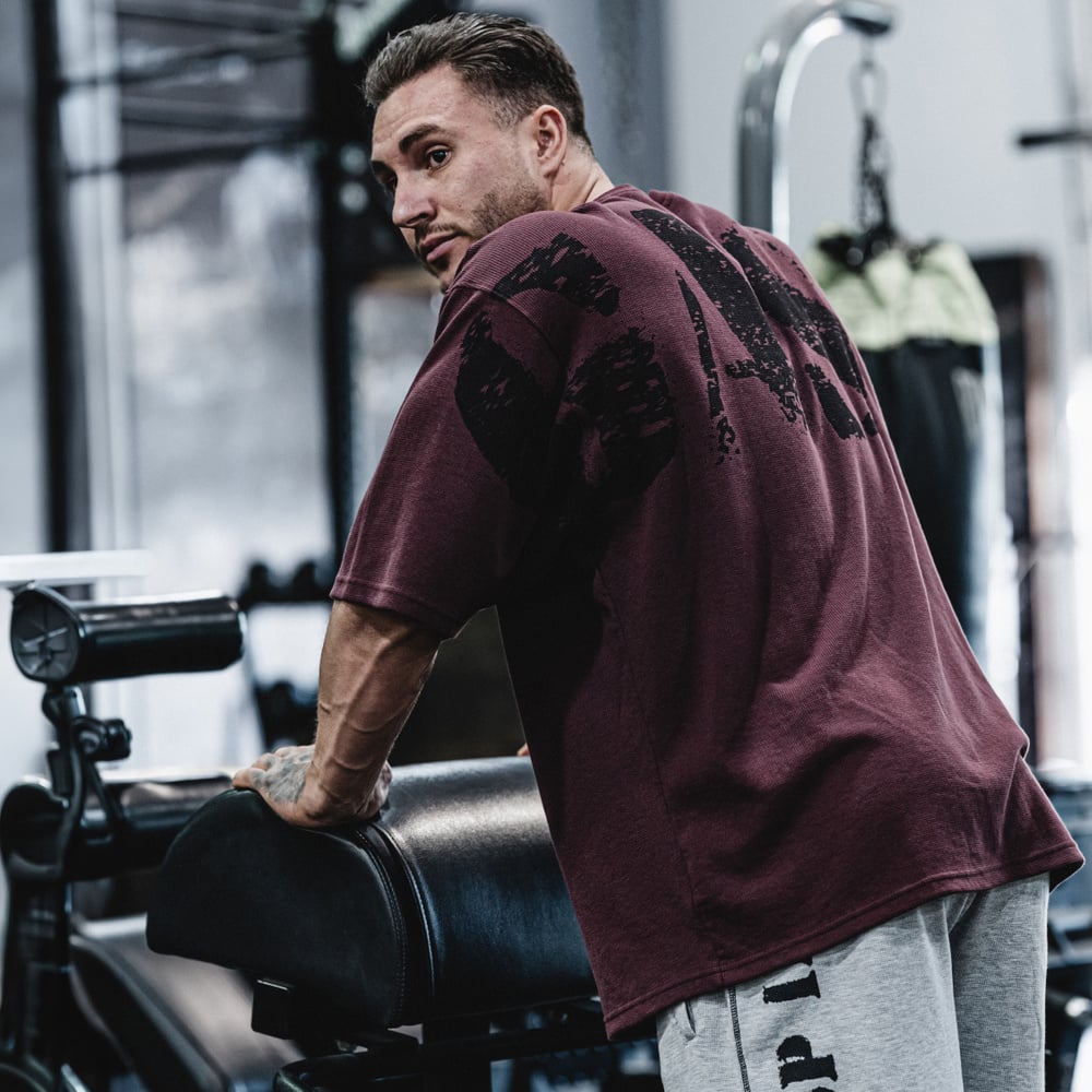 Iron Thermal Tee - Maroon - imagem 6