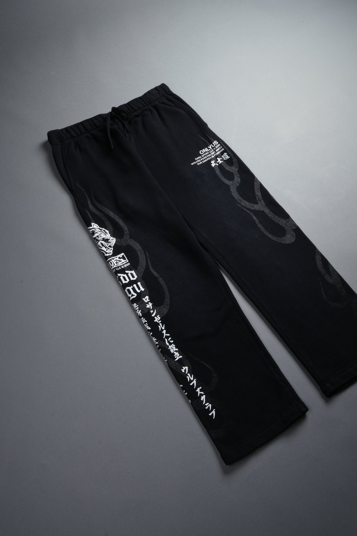 Warrior's Inferno Bigelow Sweat Pants in Black Sun Fade - imagem 6