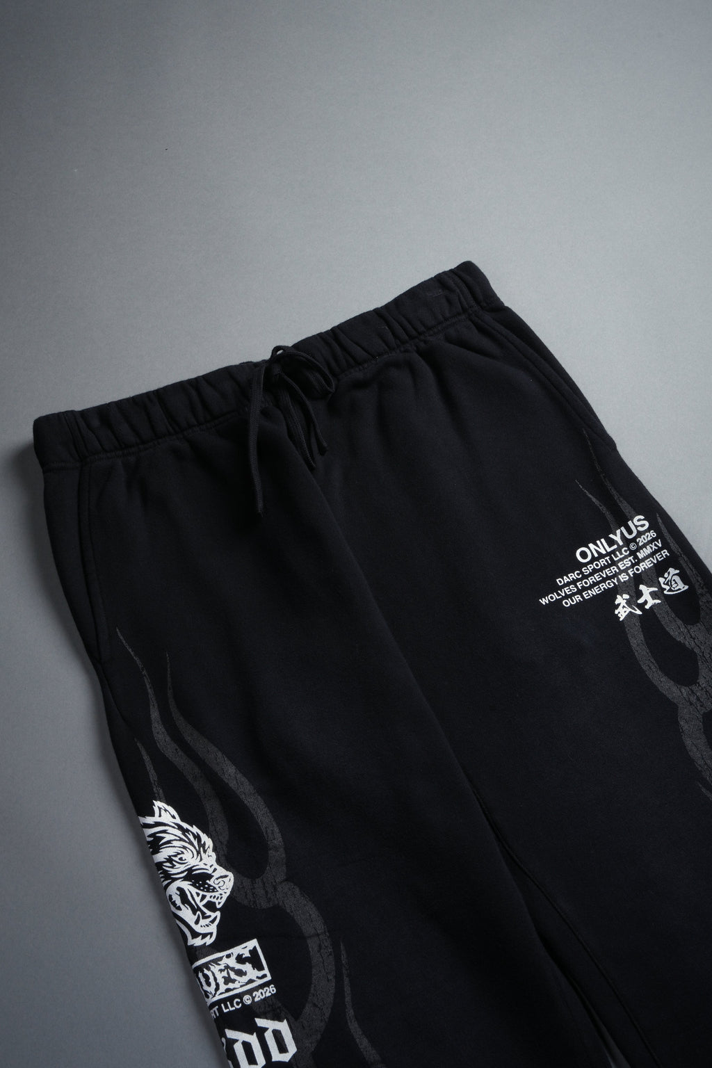 Warrior's Inferno Bigelow Sweat Pants in Black Sun Fade - imagem 7