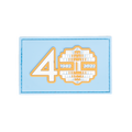 Rubber Patch 8x5 - Anniversary - imagem 1