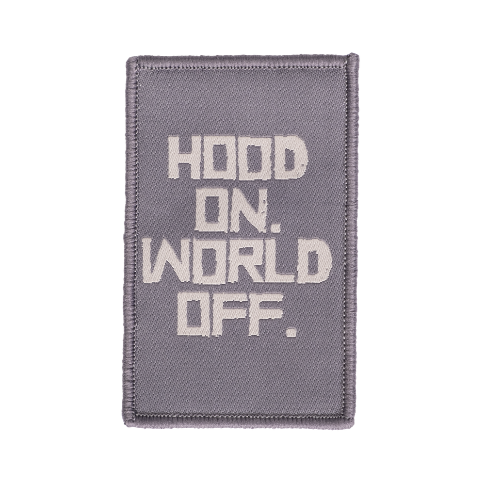 Woven patch 8x5cm - HOWO - imagem 1