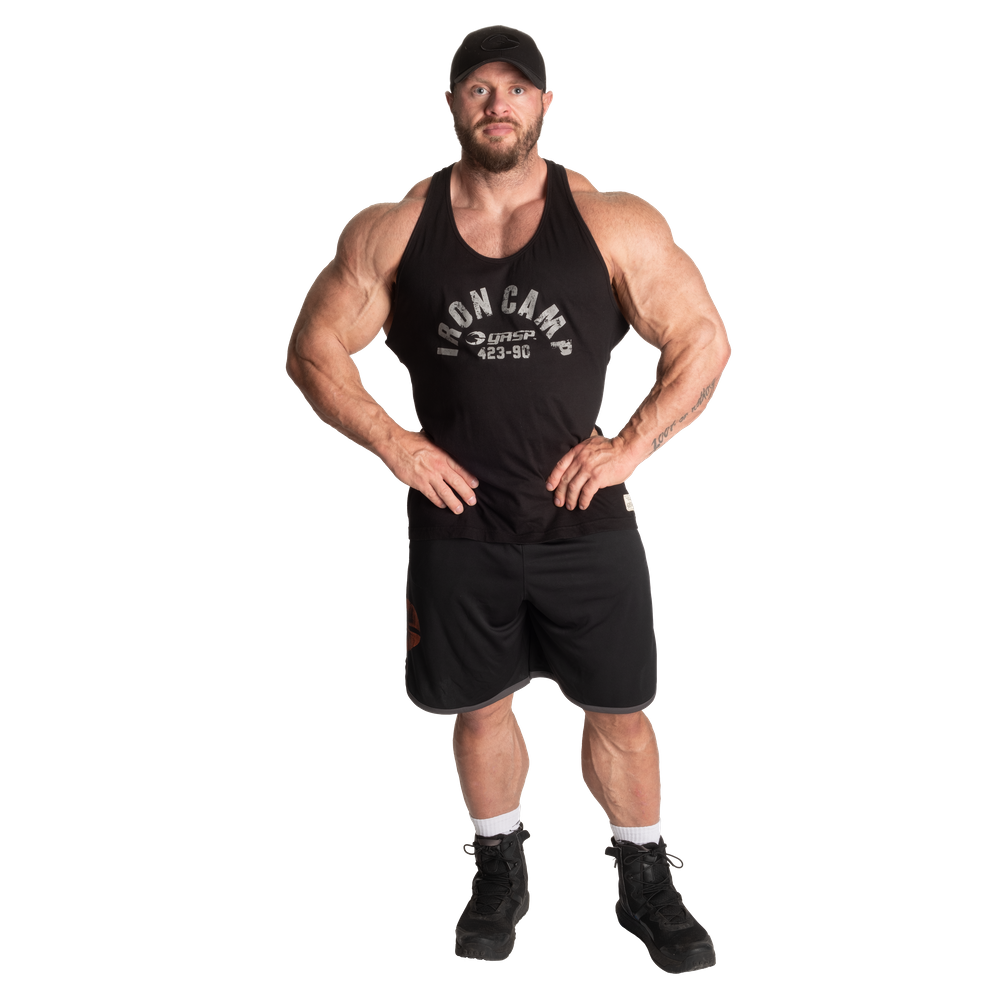 Gasp Mesh Shorts 9.5” - Black/Grey - imagem 6