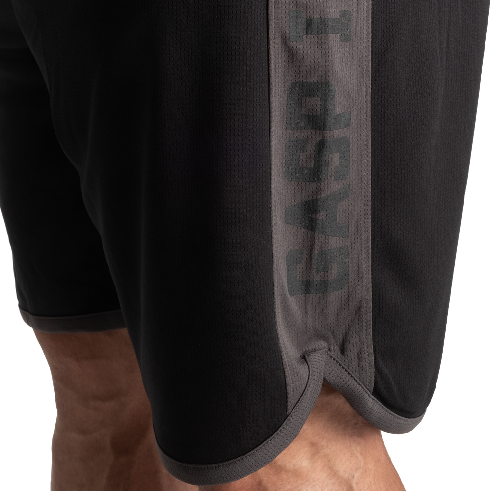 Gasp Mesh Shorts 9.5” - Black/Grey - imagem 5