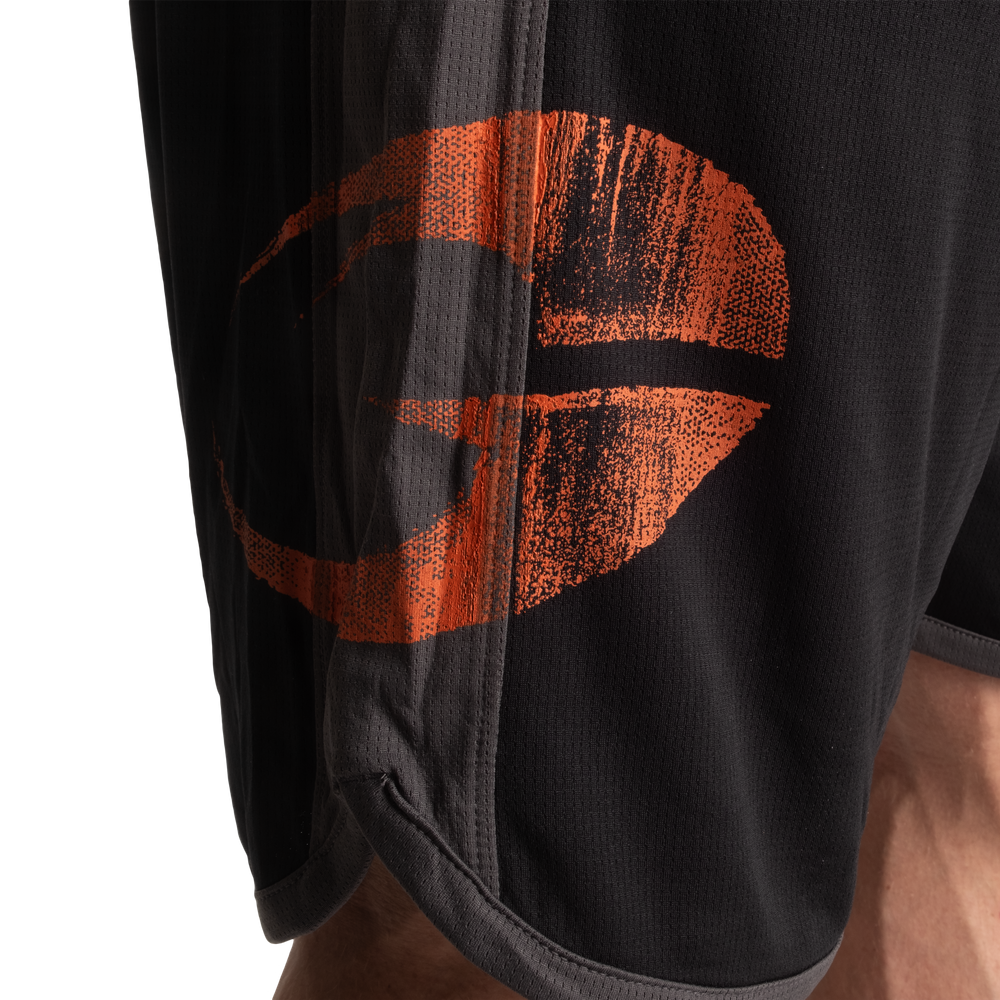 Gasp Mesh Shorts 9.5” - Black/Grey - imagem 4